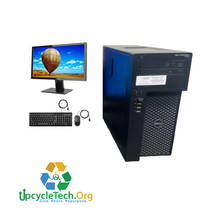 Load image into Gallery viewer, Dell Precision t1700 Refurbished GRADE A Single Desktop PC Set (19-24" Monitor + Keyboard and Mouse Accessories): Intel i5-4590 @ 3.4 GHz|8GB Ram|500 GB HDD| Call Center Work from Home|School|Office