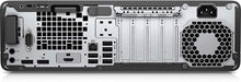 Load image into Gallery viewer, HP ELITEDESK 800 G4 SFF Refurbished GRADE B Single Desktop PC Set (20-24" Monitor + Keyboard and Mouse Accessories): Intel i5-8500 8GB| Ram 128 GB SSD|WIN 11|Arise Work from Home Ready