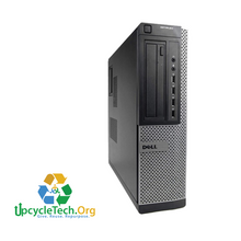 Load image into Gallery viewer, Dell Optiplex 3010 SFF Refurbished GRADE B Single Desktop PC Set (19-24" Monitor + Keyboard and Mouse Accessories): Intel  Intel i5-2400|8GB Ram|256GB SSD| Call Center Work from Home|School|Office
