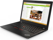 Load image into Gallery viewer, Lenovo Think Pad GRADE A Refurbished Laptop: Intel i5-835u CPU @ 1.70GHz| 8GB RAM| 256GB SSD|WIN 11 PRO|Arise Work from Home Ready