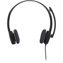 Load image into Gallery viewer, Logitech H151 Stereo Headset with Noise-Cancelling Mic (3.5MM Audio Jack Connection)