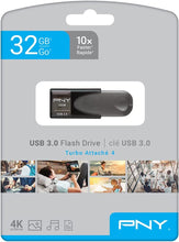 Load image into Gallery viewer, PNY 32GB Turbo Attache 4 USB 3.0 Flash Drive