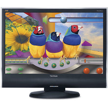 Load image into Gallery viewer, ViewSonic VG2230wm 22" Widescreen LCD Computer Display with VGA/DVI Connectors and Stereo Speakers Monitor Renewed