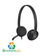 Load image into Gallery viewer, Logitech H340 USB PC Stereo Headset with Noise Cancelling Microphone
