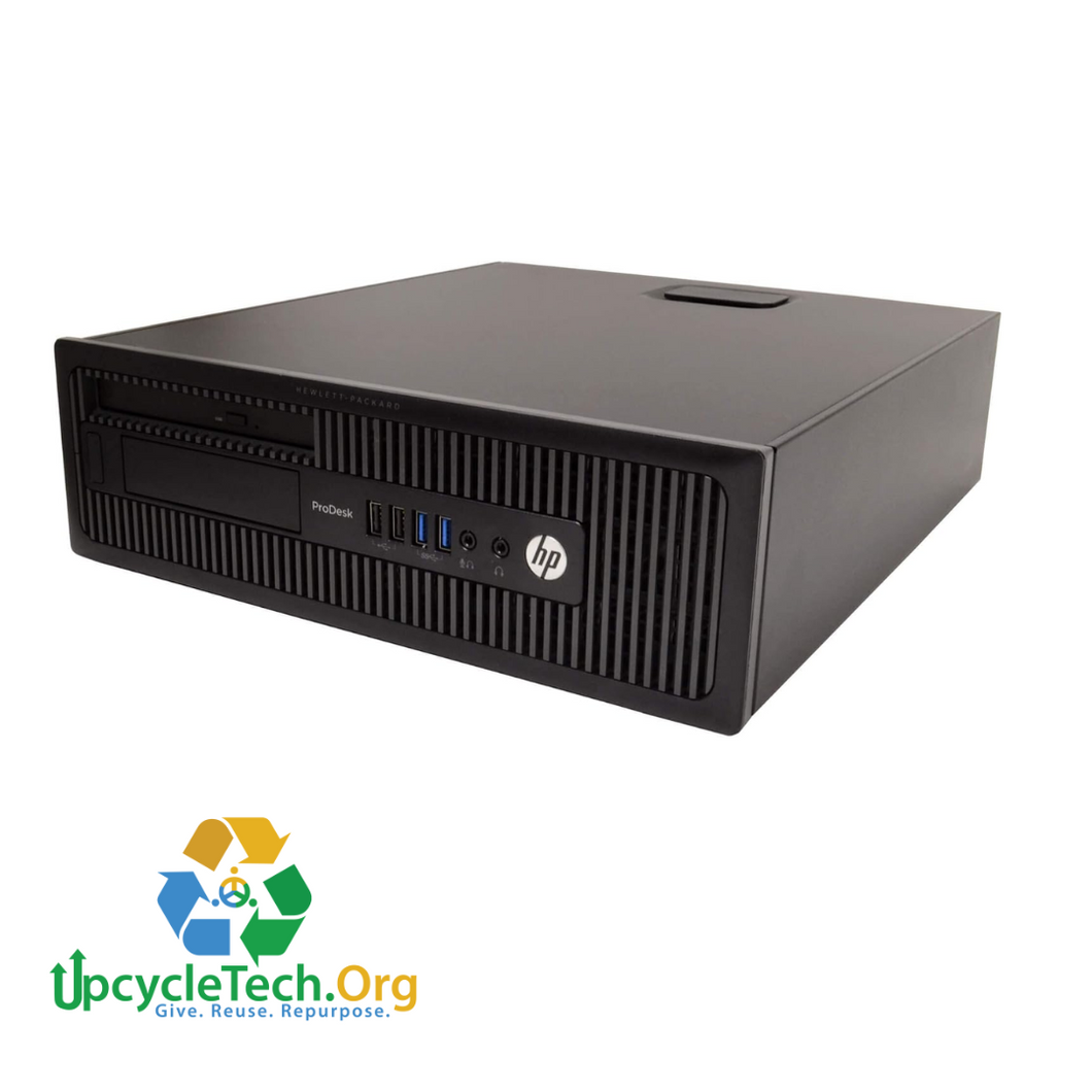 HP Prodesk 600 G1 SFF Refurbished GRADE A Desktop CPU Tower ( Microsoft Office and Accessories): Intel i5-4570 @ 3.4 GHz| 4GB Ram| 500 GB HDD |Call Center Work from Home|School|Office