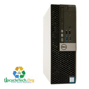 Dell Optiplex 7040  SFF Refurbished GRADE A Desktop CPU Tower ( Microsoft Office and Accessories): Intel i5- 6500 @3.4 GHz| 16gb Ram| 500GB HDD| Call Center Work from Home|School|Office