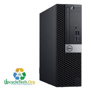 Dell Optiplex 5060 SFF Refurbished GRADE A Single Desktop PC Set (19-24" Monitor + Keyboard and Mouse Accessories): Intel i5-8500 @ 3.4 GHz| 8GB Ram|256 GB SSD|Arise Work from Home Ready