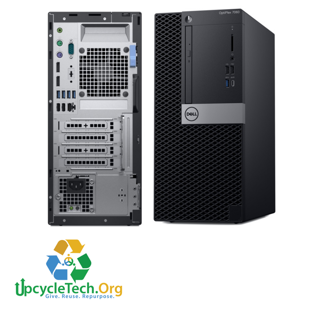 Dell Optiplex 7060 DT Refurbished GRADE B Desktop CPU Tower ( Microsoft Office and Accessories): Intel i5-8500 | 8GB Ram| 128GB SSD|Arise Work from Home Ready