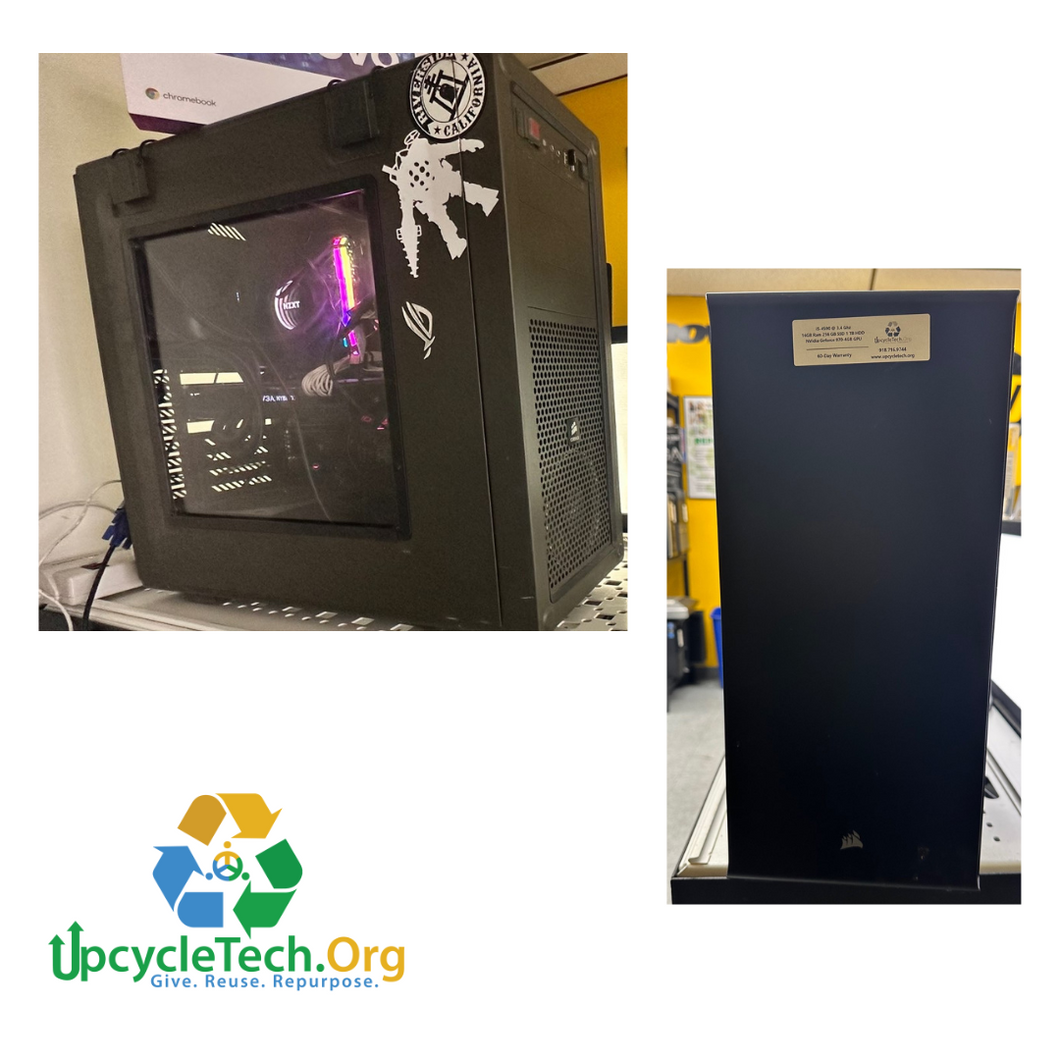 CORSAIR CUSTOM BUILD Refurbished GRADE B Desktop CPU Tower ( Microsoft ...