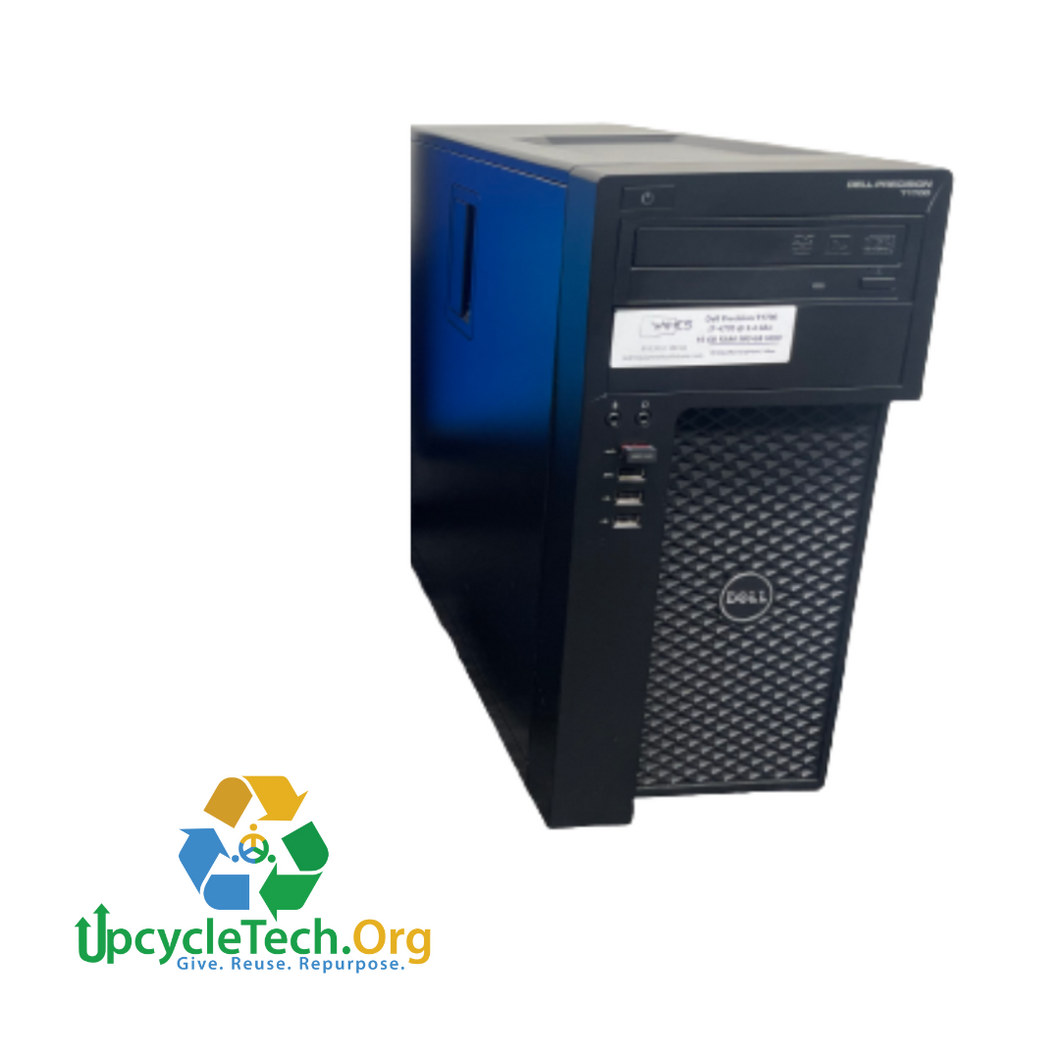 Dell Precision t1700 Refurbished GRADE A Desktop CPU Tower ( Microsoft Office and Accessories): Intel i5-4590 @ 3.4 GHz|8GB Ram|500 GB HDD| Call Center Work from Home|School|Office