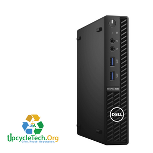 Dell Optiplex 3080 Micro Refurbished GRADE A Single Desktop PC Set (20-24" Monitor + Keyboard and Mouse Accessories): Intel i5-10400U @ 3.4 Ghz| 8GB Ram| 256 GB SSD |WIN 11|Arise Work from Home Ready