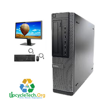 Load image into Gallery viewer, Dell Optiplex 790 DT Refurbished GRADE B Single Desktop PC Set (19-24&quot; Monitor + Keyboard and Mouse Accessories):Intel i7-2600 @ 3.4 Ghz| 8GB Ram| 1 TB HDD |Work from Home Ready|School|Office
