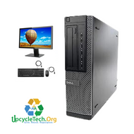 Dell Optiplex 790 DT Refurbished GRADE B Single Desktop PC Set (19-24