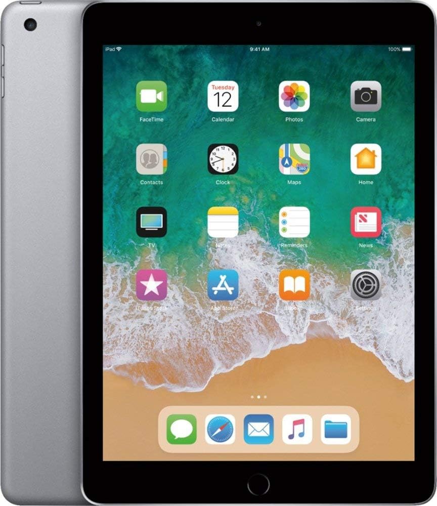 Apple iPad A1822 Space Gray -ios 17.8 32GB| GRADE A Renewed