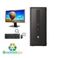 HP Elitedesk 800 G1 DT Refurbished GRADE B Single Desktop PC Set (19-24