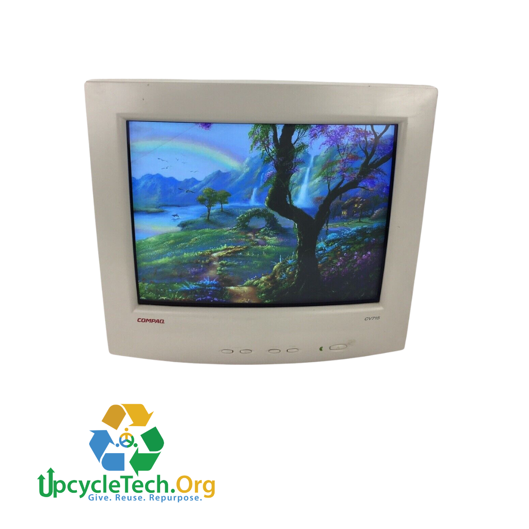 Compaq CV715 CRT VGA Monitor (Vintage-Renewed) – Upcycle Tech