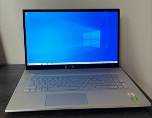 HP ENVY 17" TOUCH Refurbished GRADE A Laptop: Intel i7-10510U @ 3.4 Ghz| 64GB Ram| 256 GB SSD| 1 TB HDD| Nvidia MX2504GB|WIN 11| Arise Work from Home Ready