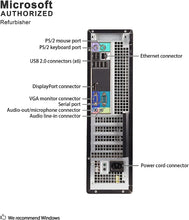 Load image into Gallery viewer, Dell Optiplex 790 DT Refurbished GRADE B Single Desktop PC Set (19-24&quot; Monitor + Keyboard and Mouse Accessories):Intel i7-2600 @ 3.4 Ghz| 8GB Ram| 1 TB HDD |Work from Home Ready|School|Office
