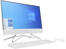 Load image into Gallery viewer, HP 21.5" All-in-One White Refurbished (Gr-A): AMD Athlon Silver 3050U W/Radeon Graphics @ 2.3 GHz 4GB RAM|1TB HDD|WIN 11|Work from Home|School|Office
