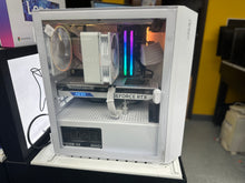 Load image into Gallery viewer, WHITE CUSTOM BUILD  Refurbished GRADE A Dual Desktop PC Set (20-24&quot; Monitor + Keyboard and Mouse Accessories):Intel I5-12400f 6-Core - NZXT CPU Cooler| 32GB Ram| 500 GB SSD 1 TB HDD|nvidia 4060|WIN 11|Arise Work from Home Ready
