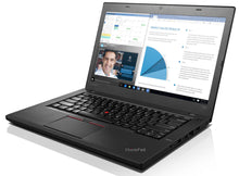 Load image into Gallery viewer, Lenovo Thinkpad T460 14" Refurbished Laptop (Gr-A): Intel i5-6300U 2.40GHz | 8GB RAM | 256GB SSD | WIN 11 PRO | Arise Work from Home Ready
