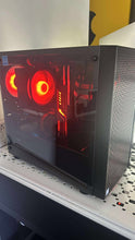 Load image into Gallery viewer, THERMALTAKE CUSTOM PC Refurbished GRADE A Desktop CPU Tower ( Microsoft Office and Accessories):  Intel I9-9900 @ 4.2 Ghz AMD RX 6600 8 GB 16GB SHARED| 32GB Ram| 512 GB SSD 1 TB HDD |WIN 11 PRO|Arise Work from Home Ready
