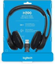 Load image into Gallery viewer, Logitech H390 USB Computer Headset
