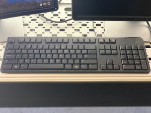 Dell 2GR91 Slim USB 104-Key Keyboard with Fold-out Feet